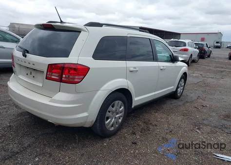 2018 Dodge Journey Se from USA, damaged, VIN 3C4PDCAB2JT376370